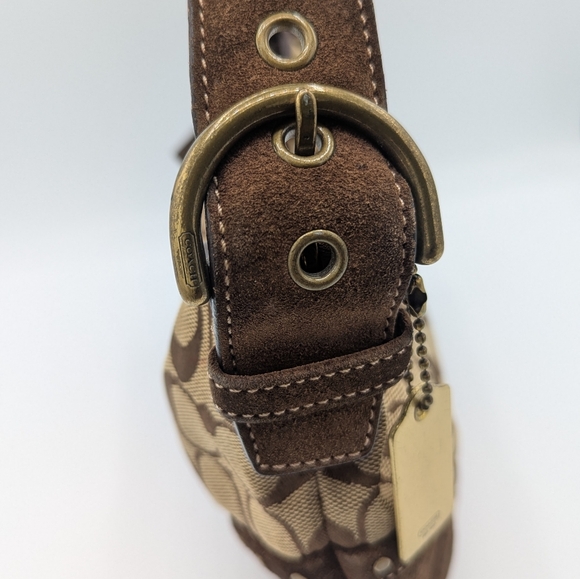 Coach Canvas Shoulder Bag - Picture 8 of 15